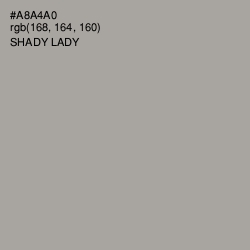 #A8A4A0 - Shady Lady Color Image
